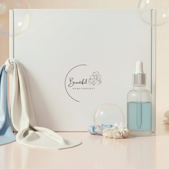 Kék “It’s a Boy” Ajándékdoboz – Extra figyelem a fiús anyukáknak